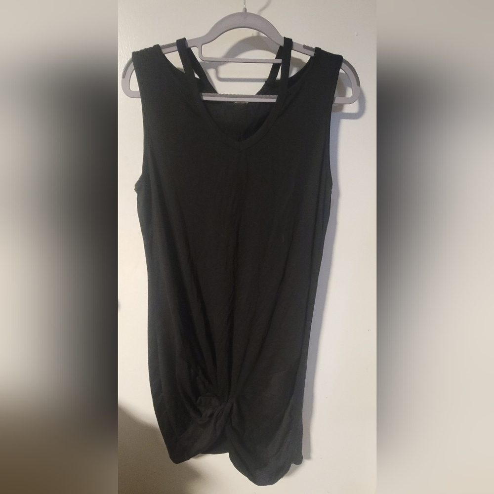 Lollo Vita Black Tank Dress